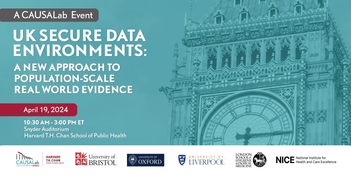 Registration for the 17th #KolokotronesSymposium is open! In collaboration with UK researchers, we are exploring the English approach to medicine data & electronic health records from the lens of #causalinference. Register now: eventbrite.com/e/causal-infer… #publichealth #causalab