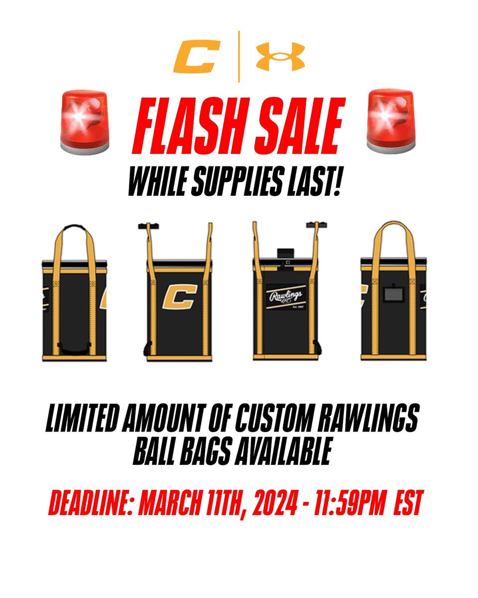 ‼️ATTENTION‼️ Limited amount of custom ball bags are available on the Canes Equipment and Apparel shop! Get them while supplies last! Access using the link below and in bio! canesflashsale2024-2.itemorder.com #TheCanesBB | #CanesFam #DifferentBrandOfBaseball