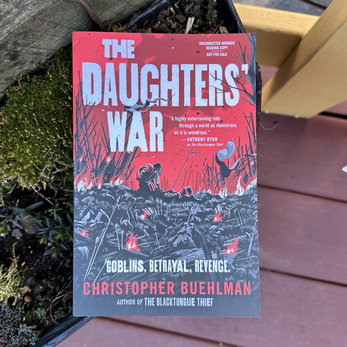 torbooks's tweet image. Who's ready for a #sweepstakes?! Today, we're giving YOU the chance to win an early copy of #TheDaughtersWar by @Buehlmeister. Just follow us, then like and retweet to enter for the chance to win. Best of luck, y'all! ⚔️

#DaughtersWarSweeps