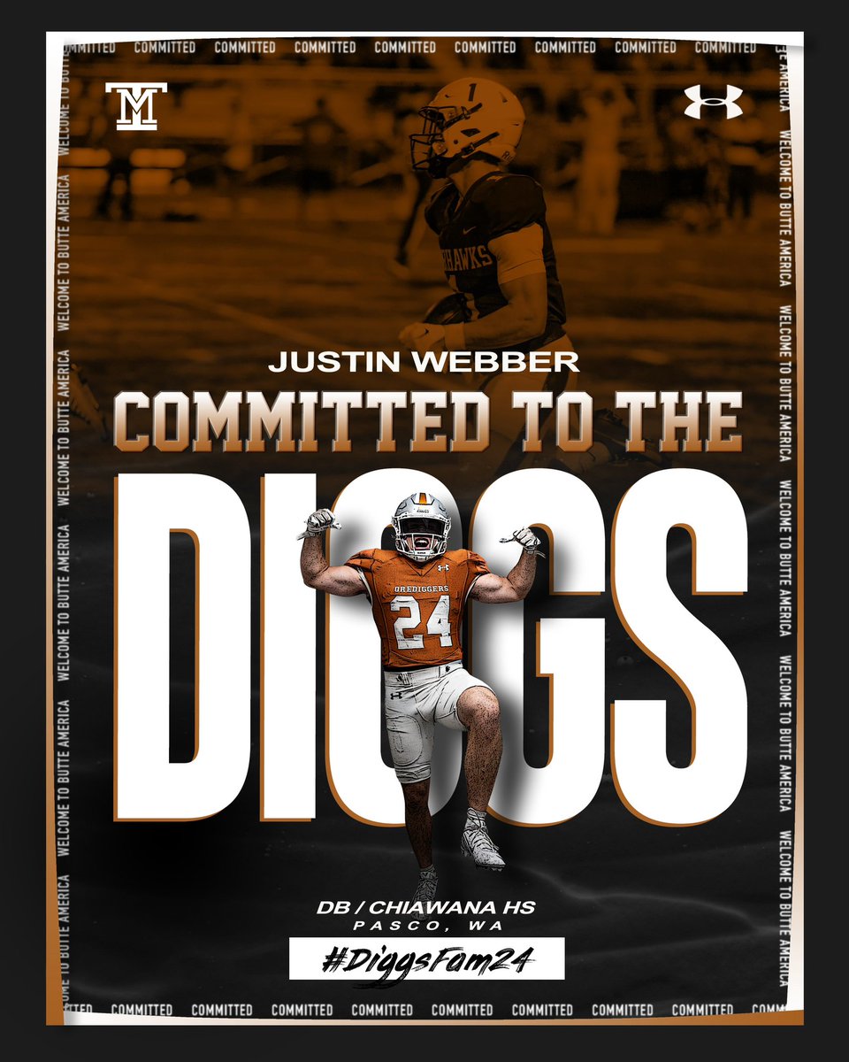 I am excited to announce my commitment to Montana Tech University ⚒️⚒️ #Family #CountOnMe #DiggsFam24⚒️