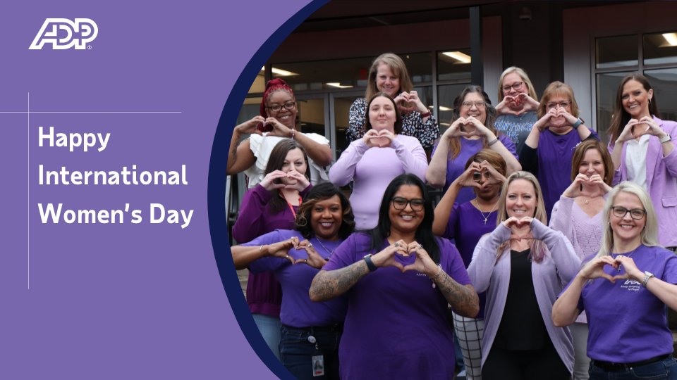 Empowerment knows no bounds! This International Women's Day, let's ignite change and #InspireInclusion. At ADP, we celebrate every woman's unwavering strength, united in the beauty of diversity. May we all continue to lift as we climb!

#ADPLife #IWD2024