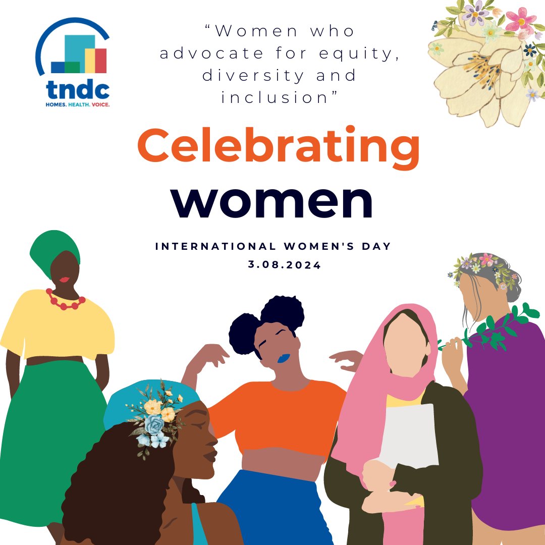 TNDC celebrates International Women's Day #InternationalWomensDay #tndc #nationalwomenshistorymonth #WomenEmpowerment #EmpowerWomen