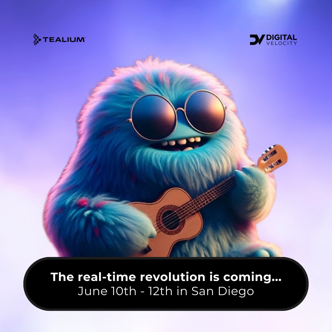 tealium's tweet image. Ready to rock? Then it’s time you grabbed your ticket for Digital Velocity! 🤘It’s happening from June 10th-12th at Omni La Costa Resort &amp;amp; Spa.

Tickets will go quickly! Don’t miss your opportunity 🎟️ okt.to/Fr7QJA.    

#MarTechConference #ITConference #Event #DV2024