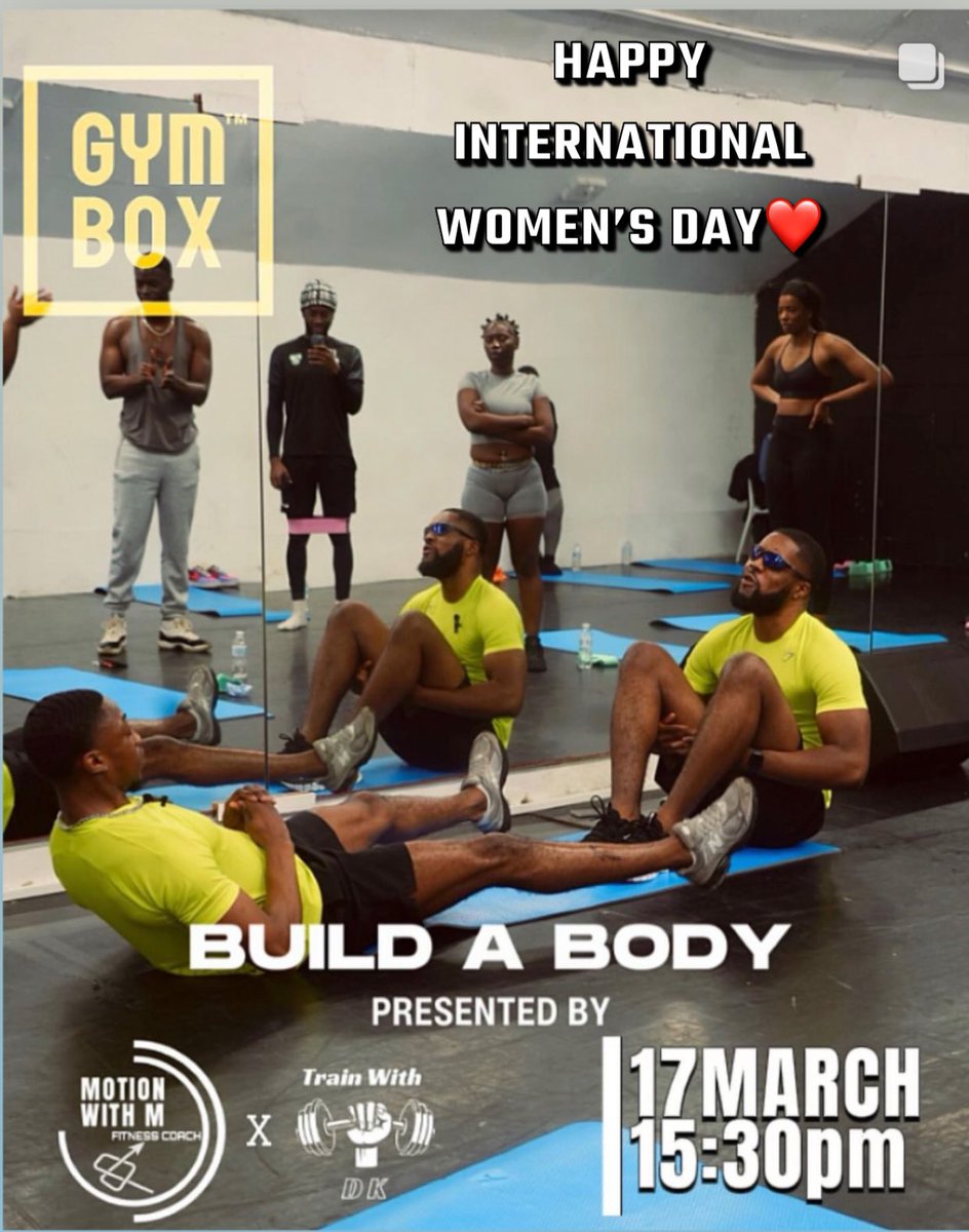 Here at Build a Body London, we celebrate Women's International Day today and Mother's Day on Sunday by offering a special 30% off discount code. It's our way of honoring and supporting all the amazing women out there!🌟 

“QUEEN30”  

eventbrite.co.uk/e/build-a-body…