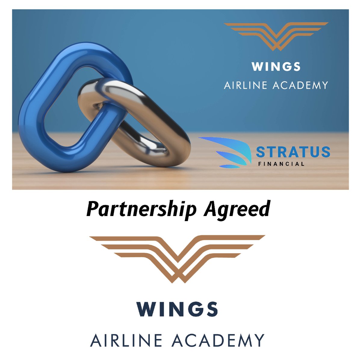 Wings Airline Academy are excited to announce a partnership with Stratus Financial who specialise in helping
pilots achieve their flight dreams through hassle-free flight school loans program. 

#stratusfinancial #studentloan #Pilottraining #studentflight #Florida #FlyToSuccess