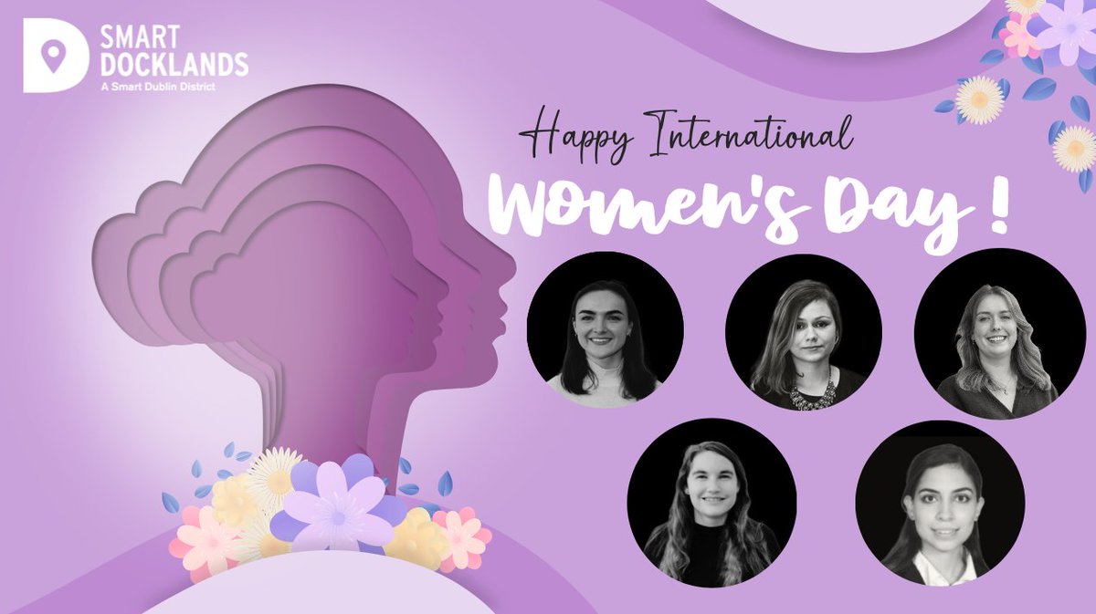 Happy International Women's Day! We'd like to take a moment to recognise & appreciate the work of all the women working across Smart Docklands & further afield. Everyone from the @connect_ie , @smartdublin & @DubCityCouncil are extremely grateful 👏🏻