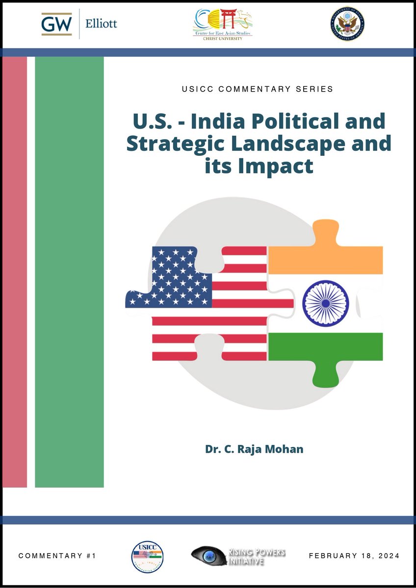 Visit our LinkedIn profile for our latest commentary by <a href="/MohanCRaja/">C. Raja Mohan</a> 

linkedin.com/posts/u-s-indi…

#USindia #Partnership #defence