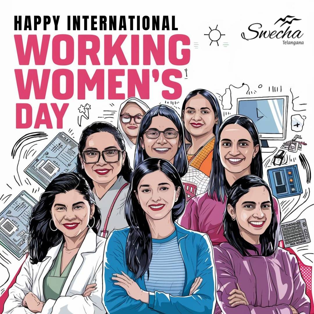Swecha Wishes You A Happy International Working Women's Day #IWWD2024 #WorkingWomen #InternationalWomensDay