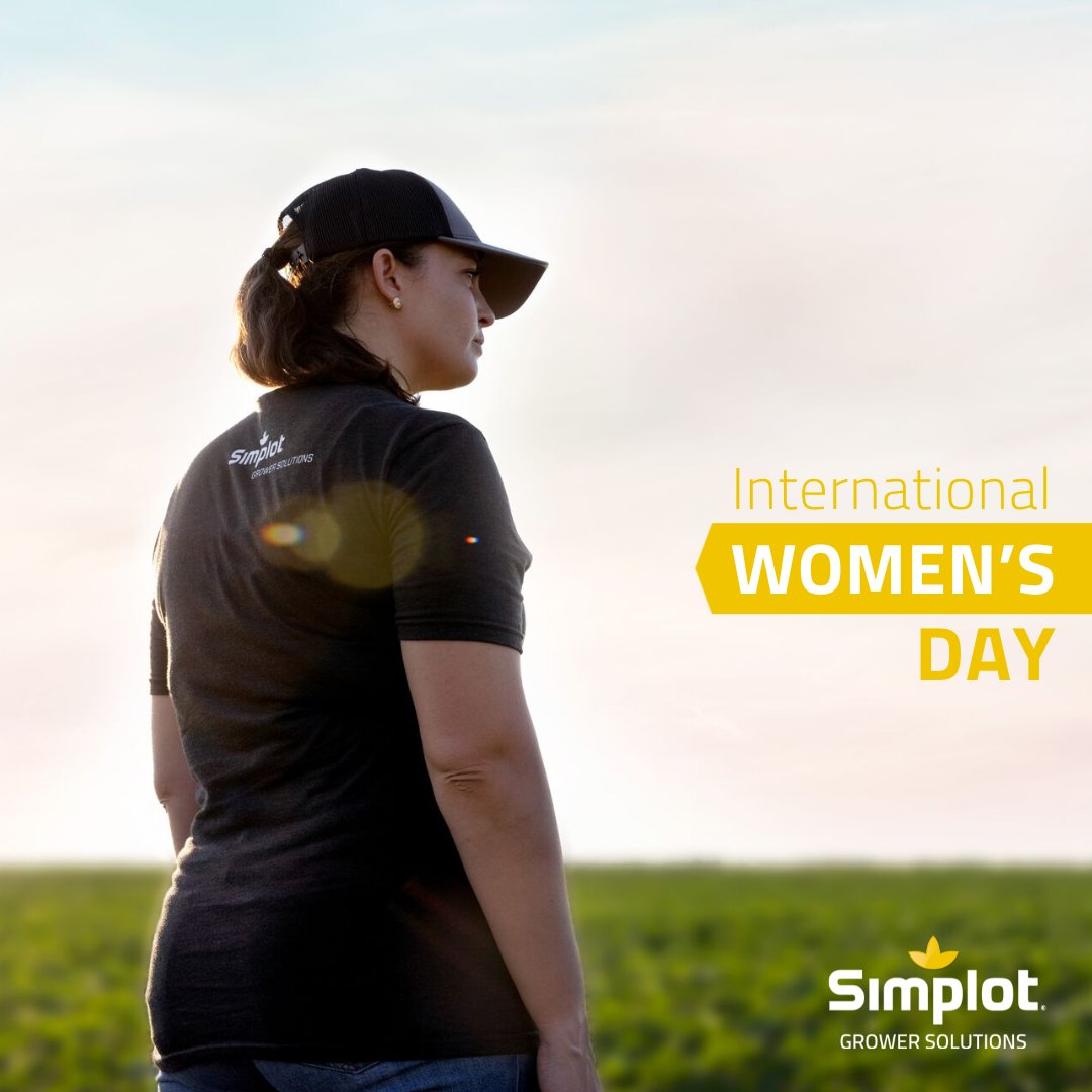 Happy International Women's Day! 

At Simplot Grower Solutions, we know that farming is more than a livelihood, it's a legacy for the whole family. 
Thanks to all the hardworking women who keep our farms and families together!