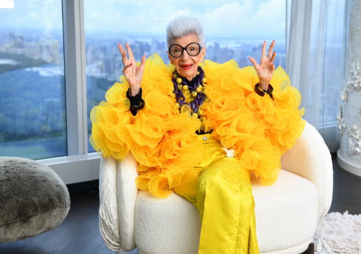 Honoring the Life of Iris Apfel
VIEW HERE ➡️ lnkd.in/dPCgyjTF ⬅️

... #brozlex #irisapfel #style #handmade #art #fashion #toutsingulier #design #unique #chic #bloggers #vogue #canastas #capazos #pourvous #stylishlife #mariotestino #magazines #marcaperu #sostenible #retweet