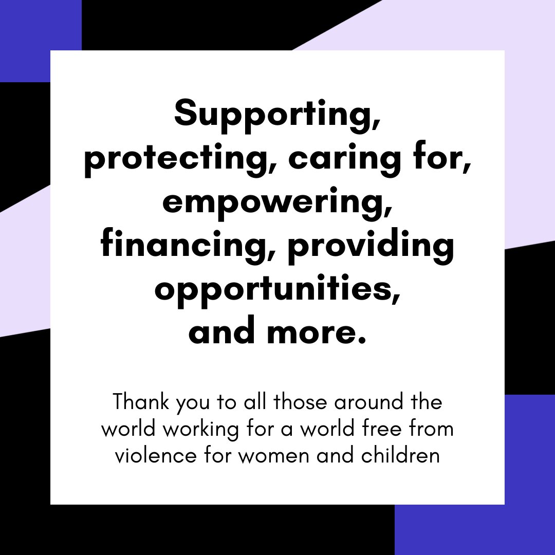 For this #IWD2024, we would like to express our admiration and gratitude to all those who work tirelessly for a world free from gender-based violence, supporting, protecting, caring for, and empowering women & children. We owe them our determination and our vision for the future.