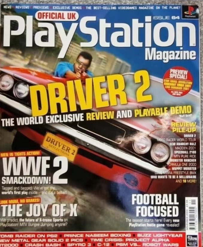 LeeKirton77's tweet image. Never forget. #Driver2 - True story, Ozwald Boateng designed the suit that Tanner wore in game. This was the first Driver you could get out of the car :)