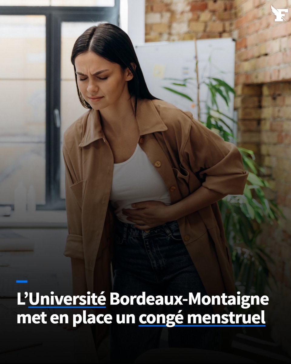 L’établissement universitaire bordelais vient d’adopter cette mesure qui permettra aux étudiantes de disposer jusqu’à dix jours d’absences justifiées par an en cas de règles douloureuses. Elle sera mise en place à la rentrée 2024. →lefigaro.fr/bordeaux/l-uni…