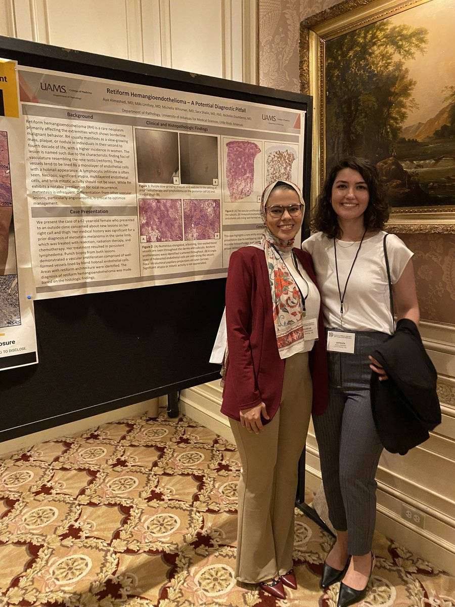 Congratulations to two of our excellent PGY-2 residents, Drs. Zengin and Almashad, on presenting their excellent research and representing UAMS at #ISDP2024! 🔬