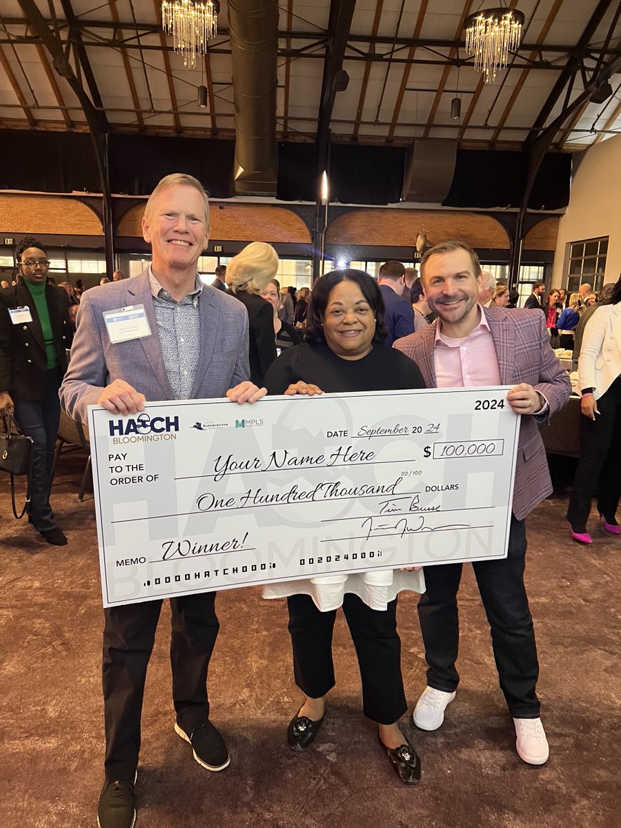 This morning, <a href="/bloomington_mn/">City of Bloomington</a>  and <a href="/MplsChamber/">Minneapolis Regional Chamber</a> launched Hatch Bloomington, a game-changing opportunity for entrepreneurs with a retail business idea. The pitch competition includes a $100,000 award for the winner. Learn all about it at blm.mn/hatch.🐣#HatchBloomington
