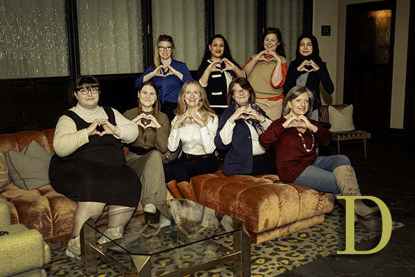 The Devant team celebrate International Women's Day today in central London #InspireInclusion #InternationalWomensDay