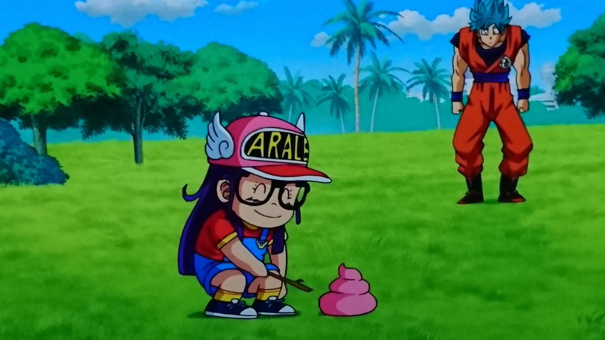 鳥山明　ドラゴンボール　アラレちゃん ドラゴンボール 鳥山明 孫悟飯 アラレちゃん イラストポスター風 A4