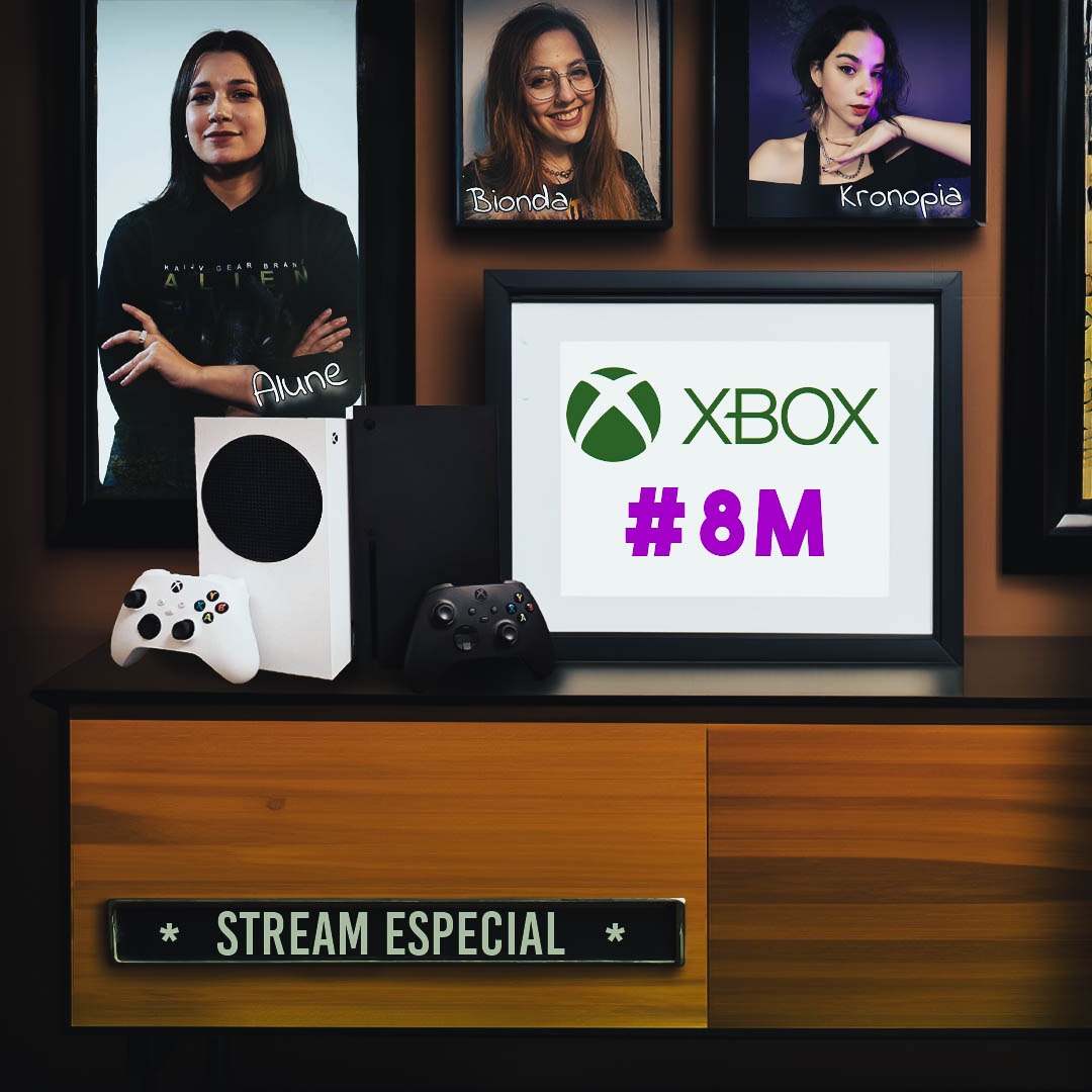 BiondaCosplay's tweet photo. Hoy #8M con @aluneeok y @kronopia jugando Palworld! Los esperamos 22hs arg en nuestros canales de Twitch! 💜💚 #xboxsqad https://t.co/r3nvf3yqnY