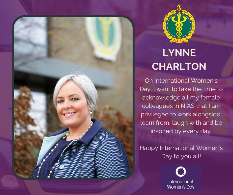 On International Women’s Day, I want to take the time to acknowledge all my female colleagues in NIAS that I am privileged to work alongside, learn from, laugh with and be inspired by every day. Read more: nias.hscni.net/international-…