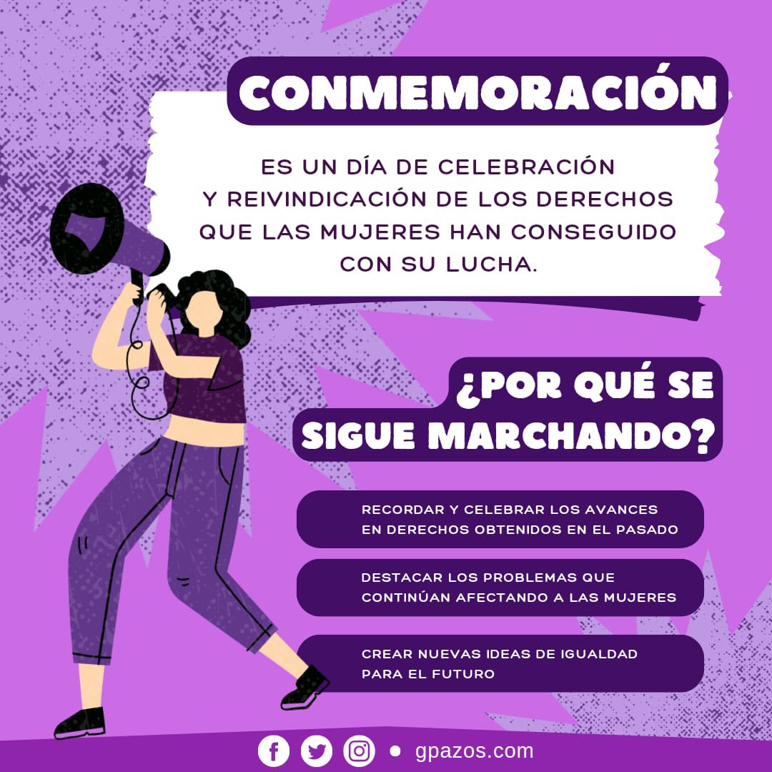 👉🏻 El 8 de marzo de 1908 prendieron fuego a 129 mujeres en una fabrica en Nueva York por protestar por sus derechos.

Hoy no se festeja, se conmemora. Por ellas, por nosotras, y por las que vienen. ✊🏻 ♀

#NiUnaMenos  #8marzo2024 #8M