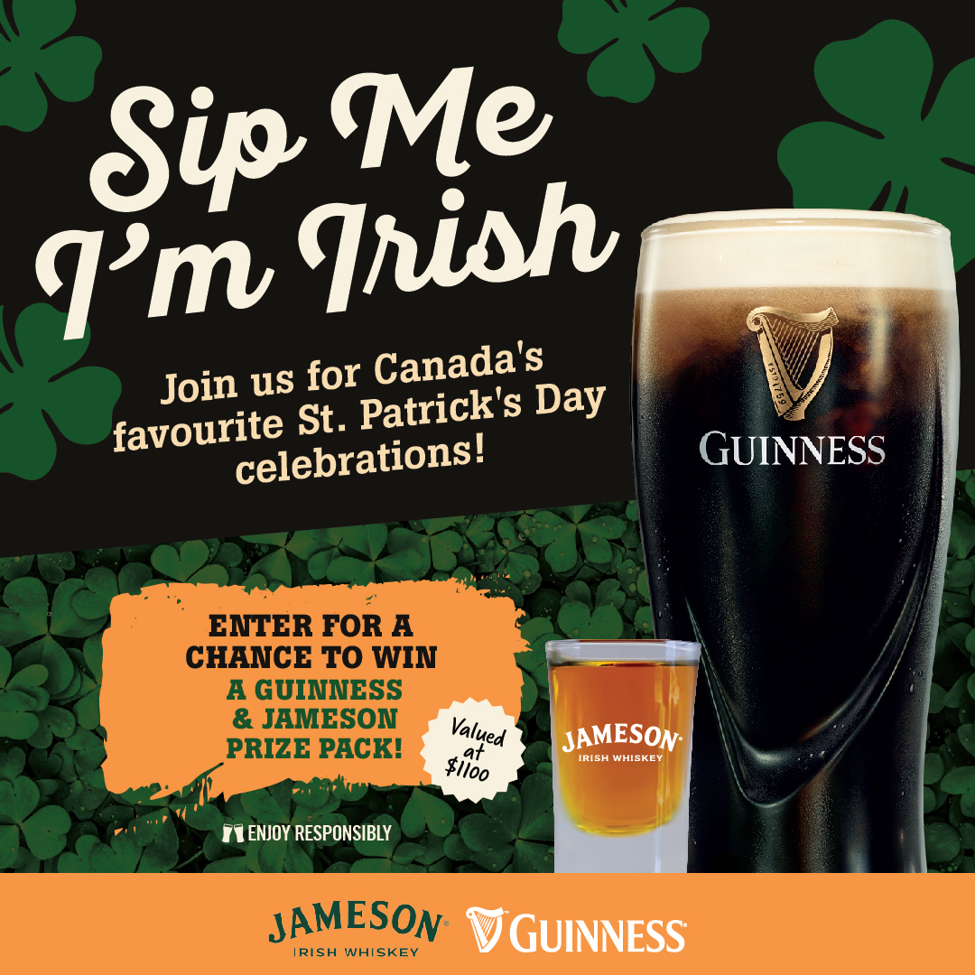 We are going green for St. Patrick's Day. 🍀 Jameson shots 🍀 Guinness on draught 🍀 Green Devil's Pints 🍀 Maybe even green Garlic Dill sauce March 15th-17th. Enter for a chance to win a Jameson & Guinness prize pack (valued at $1100). Try your luck → stlouiswings.com/stpatricksday/