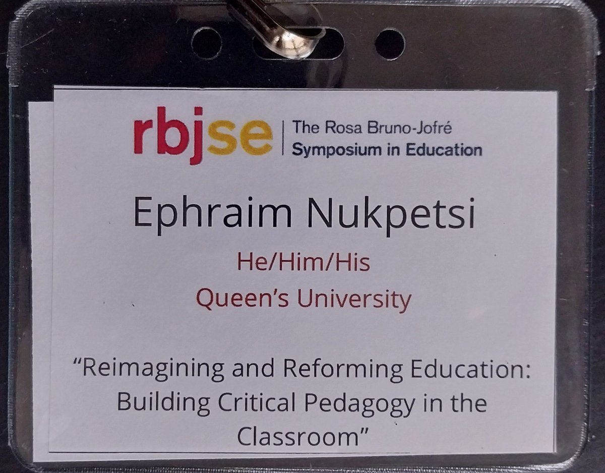 It has happened. A wonderful moment it was. #@rbjse <a href="/QueensEduc/">Faculty of Education</a>
