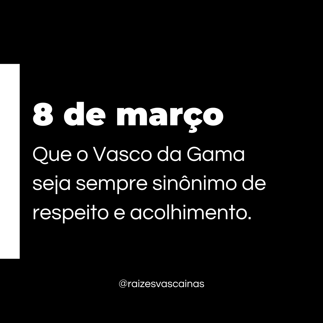 RaizesVascainas's tweet photo. Apesar de saber que nem sempre é um dia feliz, o Raízes Vascainas felicita todas as vascaínas que, assim como Dulce Rosalina, quebraram quaisquer barreiras que o universo do futebol impunha e escolheram seguir o Vasco da Gama.

[...] https://t.co/WgwbpdP5Bu