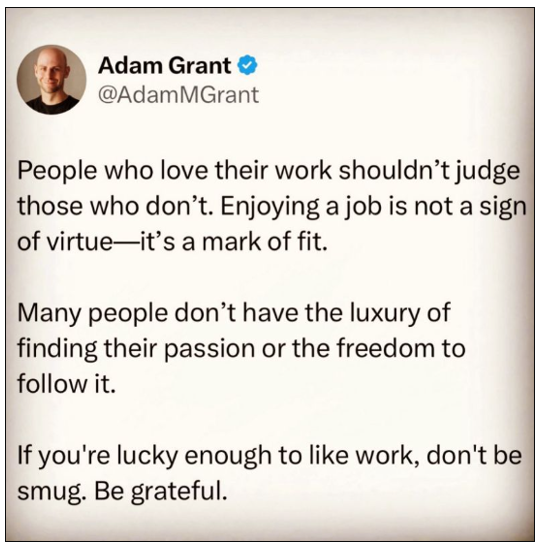 ImageSim's tweet photo. 🌐https://t.co/SqAPfe3bj0
Adam Grant's words remind us to appreciate our own professional fulfillment and to extend understanding to those who seek theirs.
#ImageSim #workjoy #passionatepeople #purposefulliving #mindfulworking #gratitude #adamgrant https://t.co/YHJFxTGgZW