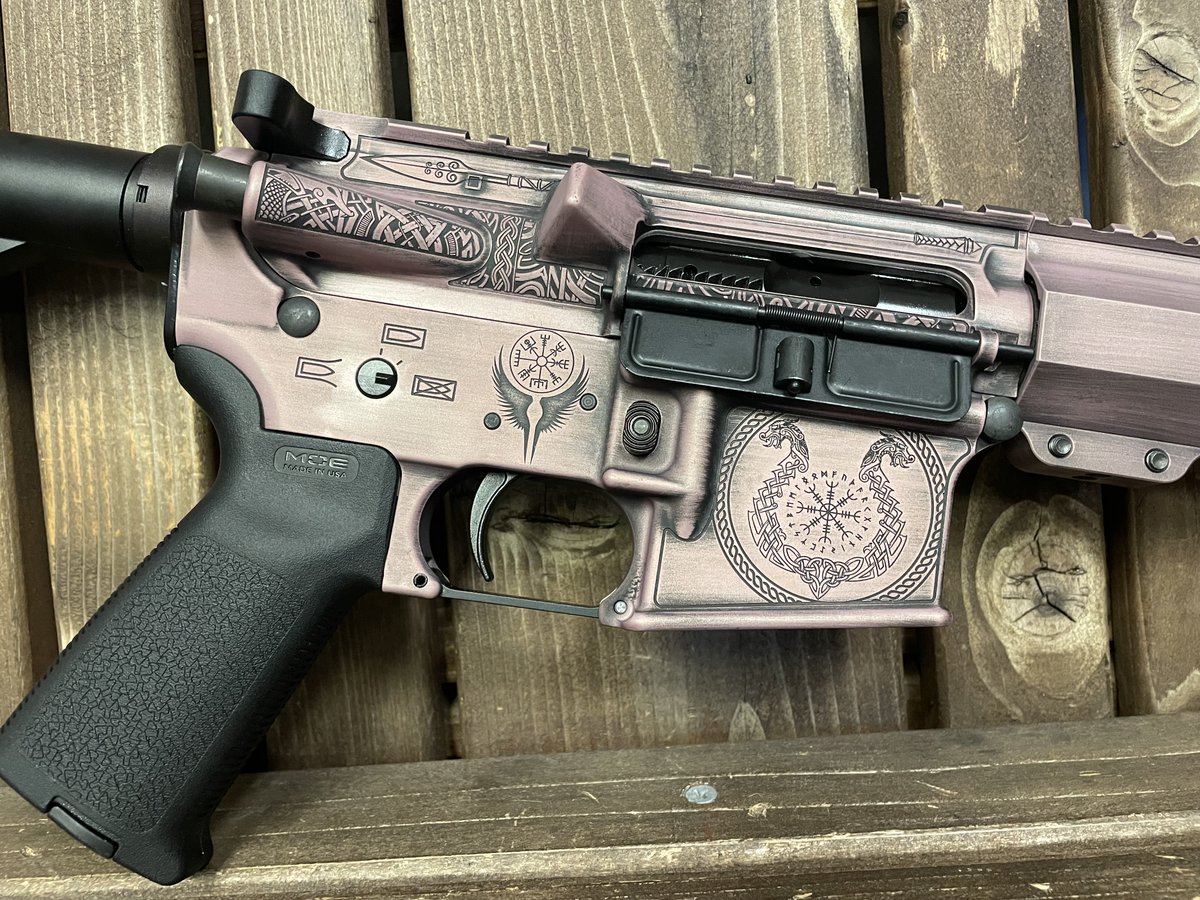 thegunvaulttx's tweet image. 🦈 Unleash the power of personalization with our Shark Coast Tactical engraved Valkyrie AR! Stand out from the crowd and let your weapon tell your story.
.
#SharkCoastTactical #LaserEngraving #FirearmCustomization #StandOutFromTheCrowd