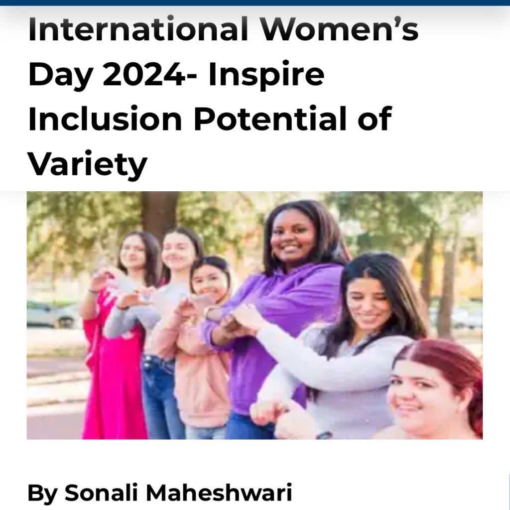 Sonaana24's tweet photo. Happy #InternationalWomensDay ! 

Read full article - https://t.co/52xez8ED8c

This year’s campaign theme #InspireInclusion highlights the importance of #inclusion towards achieving #genderequality. We all must #InvestInWomen to accelerate and forge #genderequal world. #IWD2024 https://t.co/HcSTBiv73g