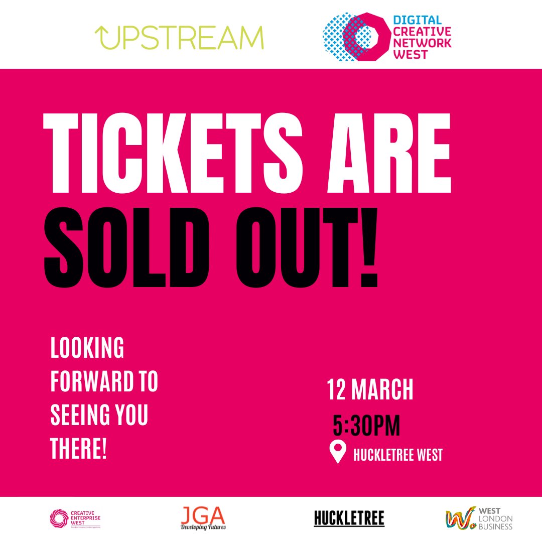 Tickets for DCN are sold out! 🍕Get ready for a night of creativity, pizza, and drinks with our borough's finest. As #Upstream, we can't wait to see all the amazing people who make our community special. 👥 #DCN #UpstreamEvents
