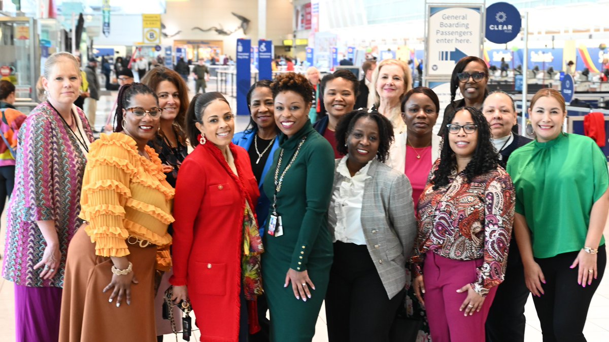 Celebrating the women of the Maryland Aviation Administration today on #InternationalWomensDay!

These are some of the women who help power us day after day.

We appreciate the contributions of all the women who make up our workforce and leadership team. #MDOTdelivers