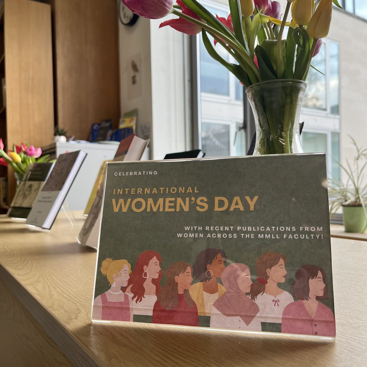 We’re celebrating #InternationalWomensDay by highlighting a selection of books published by women in the MMLL Faculty in recent years!📚💪

Check them out in the library foyer!