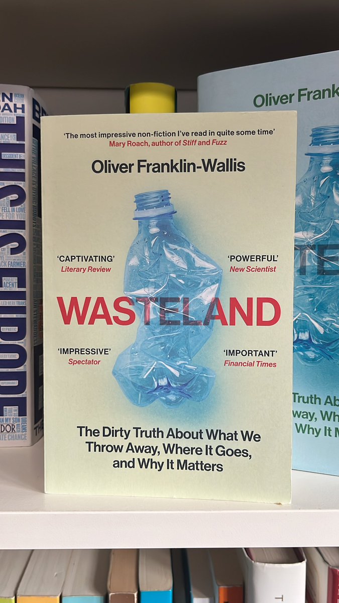 News! Just received my first copy of the paperback edition of WASTELAND, complete with a new colour and dizzyingly lovely praise. Out 11th April!