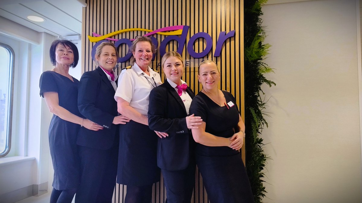 On International Women's Day we celebrate the incredible women who make up our customers, crew and beyond. You inspire us with your strength, determination and brilliance and we are thankful for you not just today but every day #internationalwomensday #condorferries