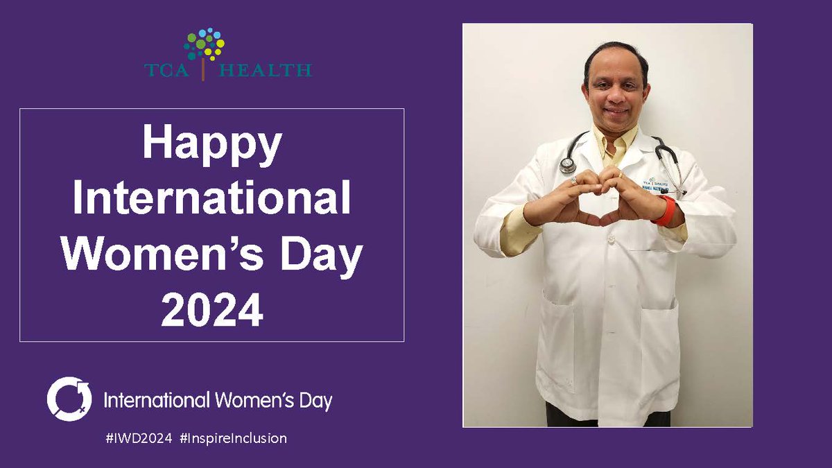 TCAHealth's tweet image. Happy #InternationalWomensDay. We celebrate the remarkable strength, and resilience of women around the world. From trailblazing leaders to unsung heroes, every #woman contributes to making our world a better place. Let's continue to #inspireinclusion. #TCACARES #ValueCHCs