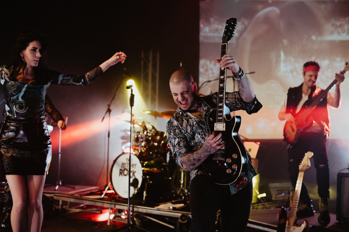🎸NEXT MONTH🎸 Experience iconic music brought back to life by an exceptional live band, original visual footage & incredible concert staging and lighting. Relive the greatest rock songs of all time with... 🤘THE HISTORY OF ROCK. 🤘 📅 Fri 12 April 🎟 bit.ly/3SzwNOd