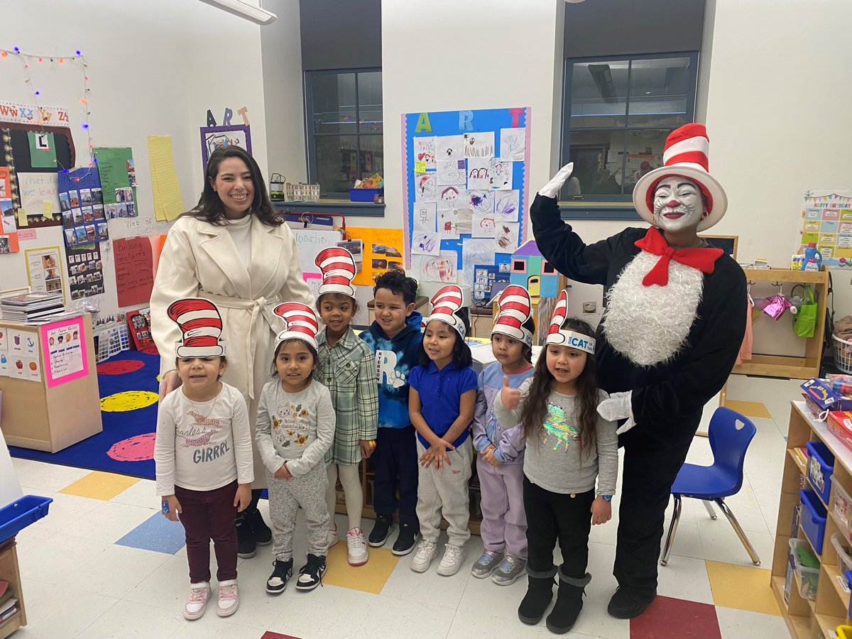 Oh, the Places They'll Go! We were excited to share our love of reading with these little Cats in Hats at the <a href="/NJCDC/">njcdc</a> Paterson Family Center. #ReadAcrossAmerica #DrSeuss