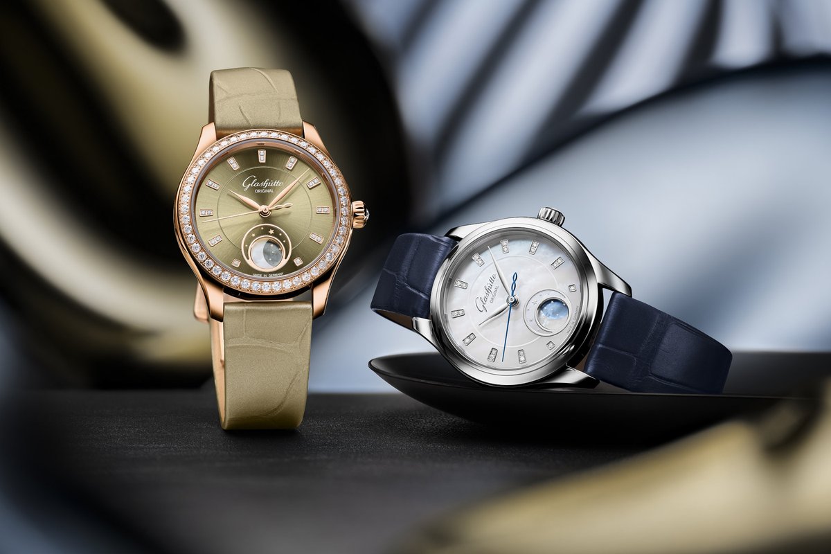 Glashütte Original unveils a couple of new Serenade Luna watches, and as you can probably guess from their name (and tell from the pictures), everything revolves around the new moon phase complication.
Learn more: monochrome-watches.com/introducing-gl…
#glashuetteoriginal #ladieswatch