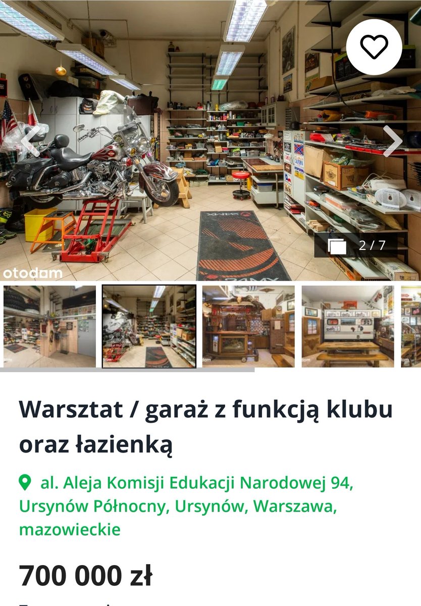 DawidParzyk's tweet photo. Warsztat / garaż z funkcją klubu oraz łazienką 😃
https://t.co/PAFt5Hbtdl
#nieruchomosci #garaz #warszawa https://t.co/ivzJenzLzk