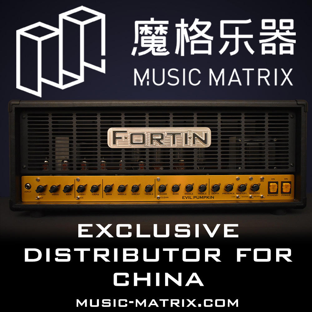 We are proud to be working with Music Matrix as exclusive distributor in China!