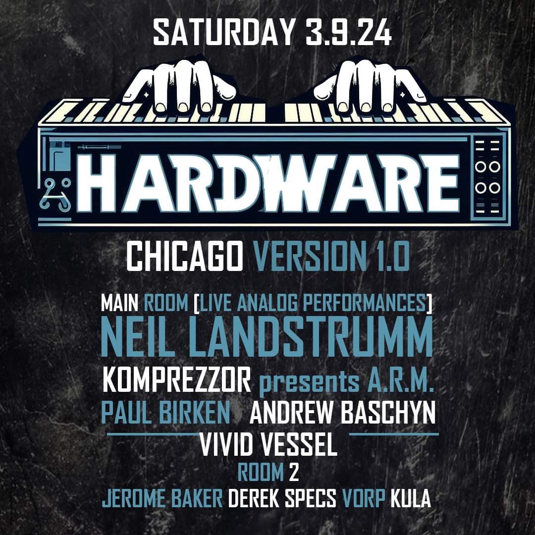 This Saturday! Techno legends all night! 5 live acts! 

Tix - posh.vip/e/hardware-10?…

#techno #chicagotechno