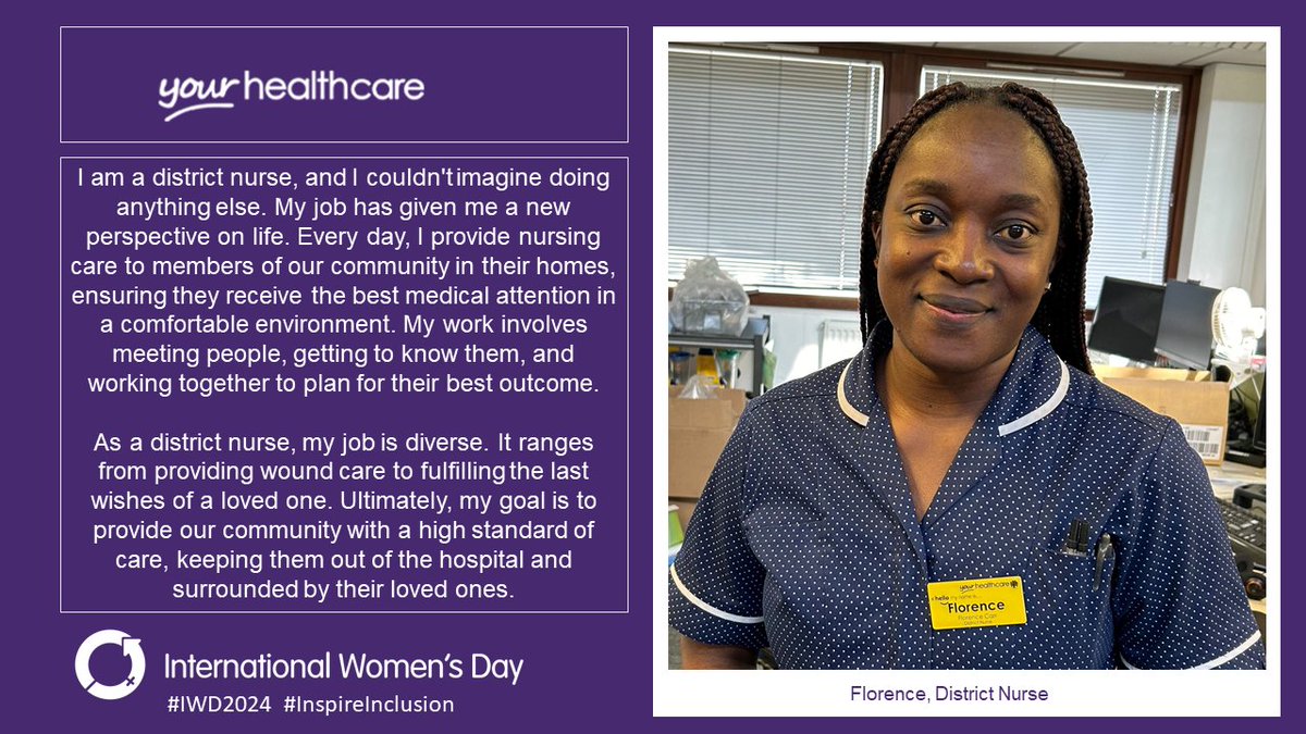 In conclusion to our #IWD2024 posts, celebrating the contributions of women in their roles across @_yourhealthcare, we would like to wish everyone a happy International Women’s Day!