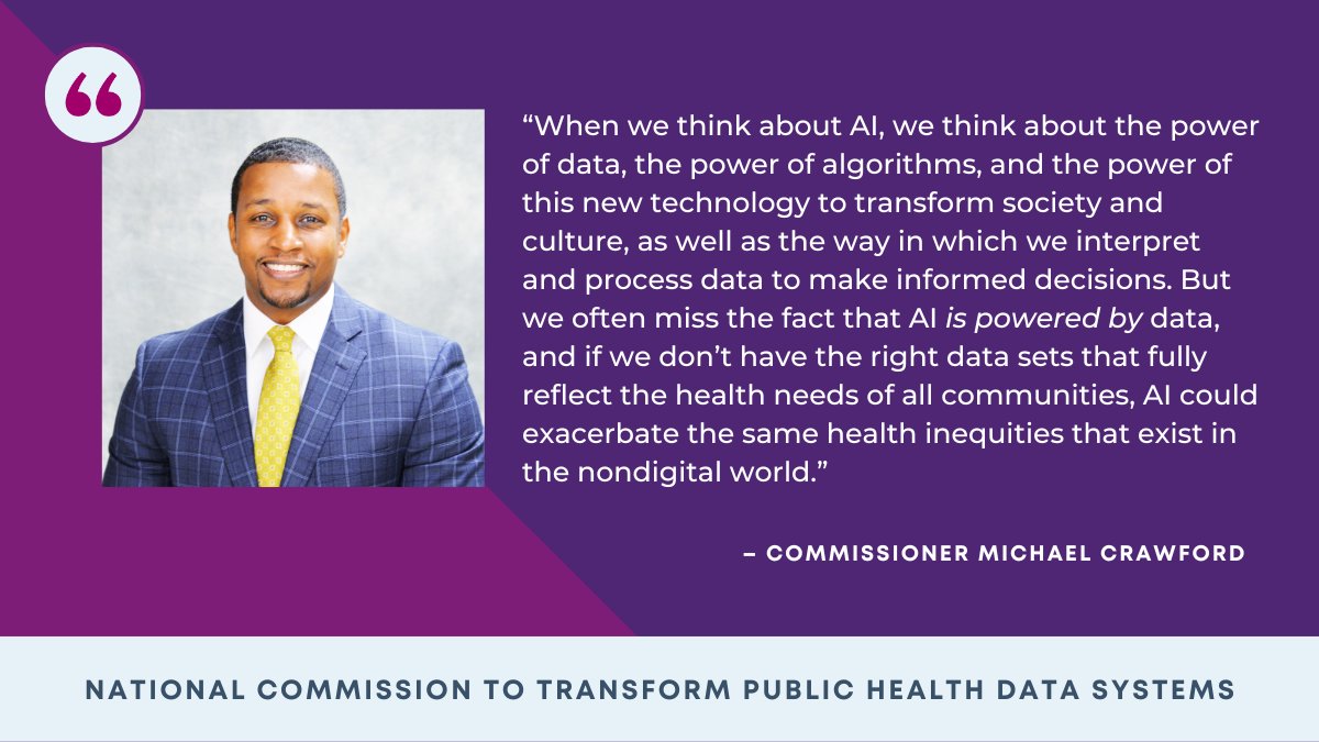 I enjoyed speaking with Gail Christopher, executive director of the National Collaborative for Health Equity, about the public health data landscape and the importance of building a digitally inclusive health ecosystem that benefits all. lnkd.in/eHsDdB5p