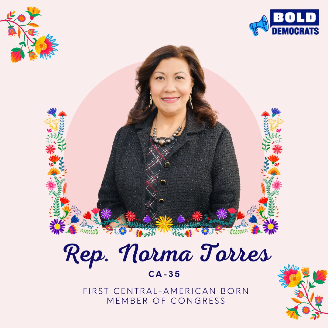 Today, we honor #Latina trailblazer @Norma4Congress. She is the first Central-American born Member of Congress, born in Guatemala! 🇬🇹🇺🇸Thank you for celebrating and inspiring our community. #WomensHistoryMonth