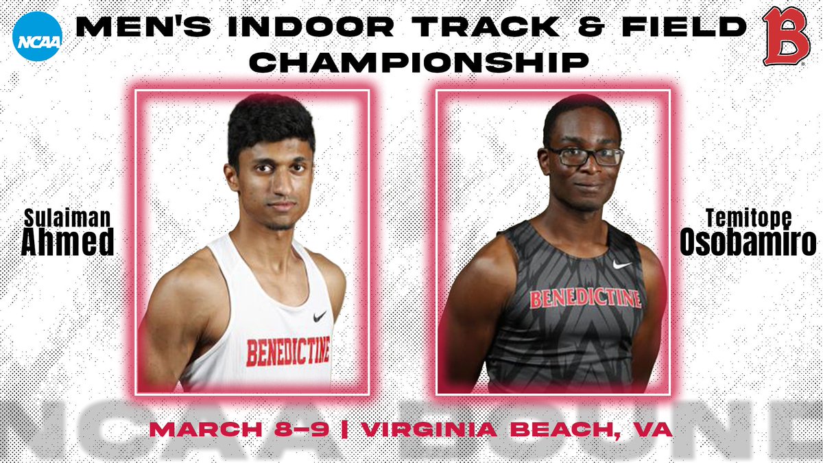 TRACK | Follow Sulaiman Ahmed and Temitope Osobamiro at the NCAA Indoor Championships Ahmed competes today with Osobamiro on Saturday LIVE VIDEO: ncaa.com/video/trackfie…