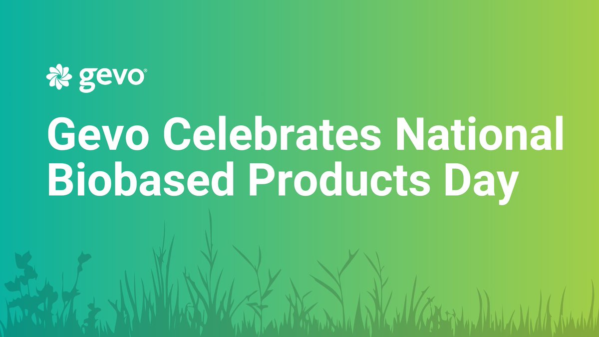Gevo, Inc. (@gevo_inc) on Twitter photo #DYK biobased products contribute more than $470 billion to the U.S. economy and support 4.5 million jobs? In honor of <a href="/BioPreferred/">BioPreferred Program</a>'s #BiobasedProductsDay, Gevo is proud to develop biobased, lower-carbon fuels and chemicals to help industries decarbonize. biopreferred.gov/BioPreferred/f… #DYK biobased products contribute more than $470 billion to the U.S. economy and support 4.5 million jobs? In honor of <a href="/BioPreferred/">BioPreferred Program</a>'s #BiobasedProductsDay, Gevo is proud to develop biobased, lower-carbon fuels and chemicals to help industries decarbonize. biopreferred.gov/BioPreferred/f…