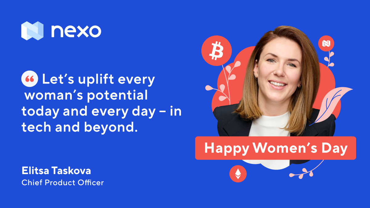 Nexo on X: Potential needs the right environment to flourish. It's our  responsibility to nurture it. Happy International Women's Day!   / X