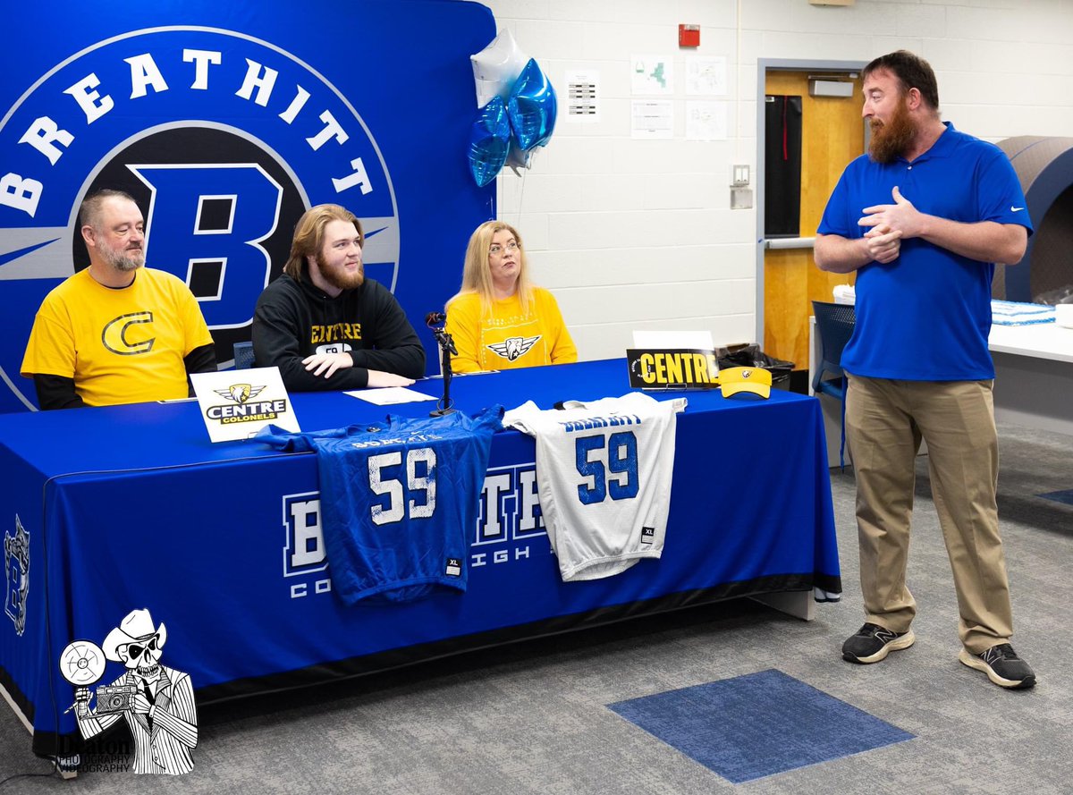 Jacob Parker⭐️ (@_parker_59) on Twitter photo Excited to say I have signed to <a href="/CentreFootball/">Centre College Football</a> excited to rock the next 4 years being a colonel‼️ <a href="/RobertCouch/">Robert Couch</a> @CaseyAl62171239 <a href="/BreathittCoach/">Kyle Moore</a> <a href="/BreathittFb/">Breathitt Football</a> Excited to say I have signed to <a href="/CentreFootball/">Centre College Football</a> excited to rock the next 4 years being a colonel‼️ <a href="/RobertCouch/">Robert Couch</a> @CaseyAl62171239 <a href="/BreathittCoach/">Kyle Moore</a> <a href="/BreathittFb/">Breathitt Football</a>