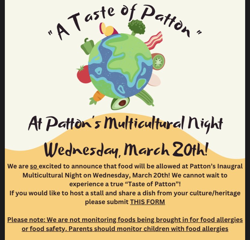 Join us at @AHSD25Patton for a very special event! Mark your calendars!!